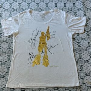 Mamma Mia special edition ovarian cancer tee. NWT